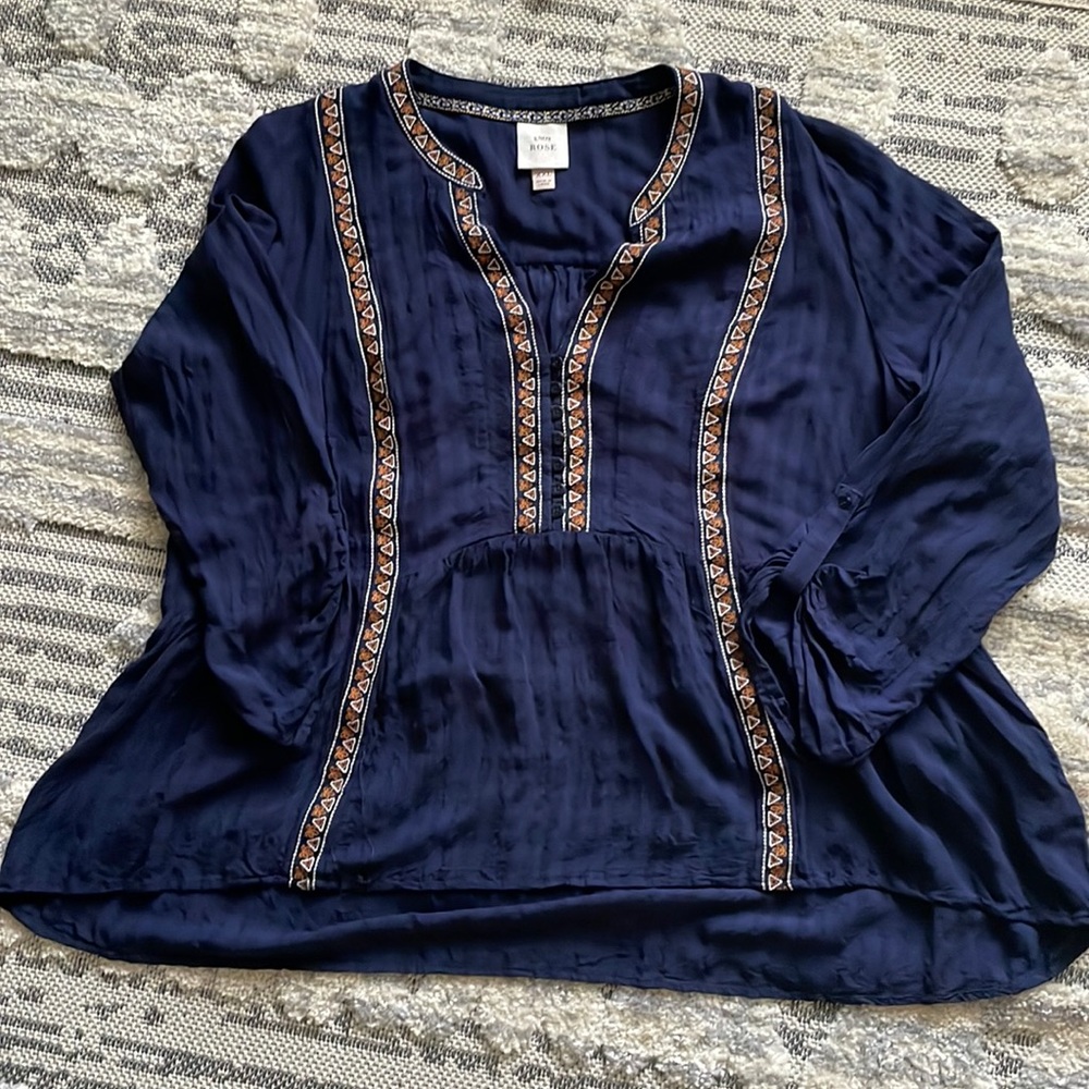 Knox rose boho top